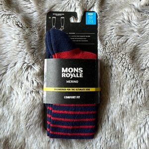Mona Royale merino snow sock